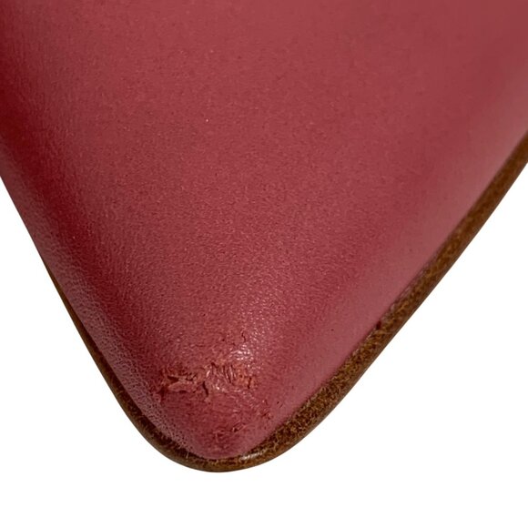 COACH Jody Pink Leather Studded Pointed Toe Flats Ankle Strap Women’s Size 9.5B - Picture 8 of 9